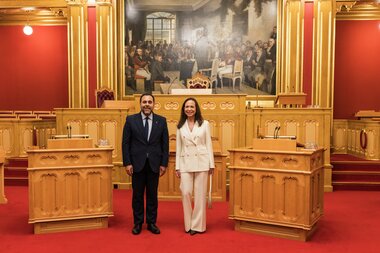 Besøk av Nobels fredsprisvinner 11. desember 2025