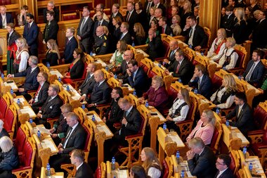 Høytidelig åpning av det 170. storting