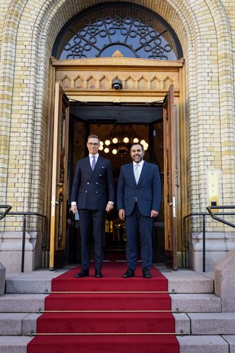 Statsbesøk fra Finland 15. oktober 2024