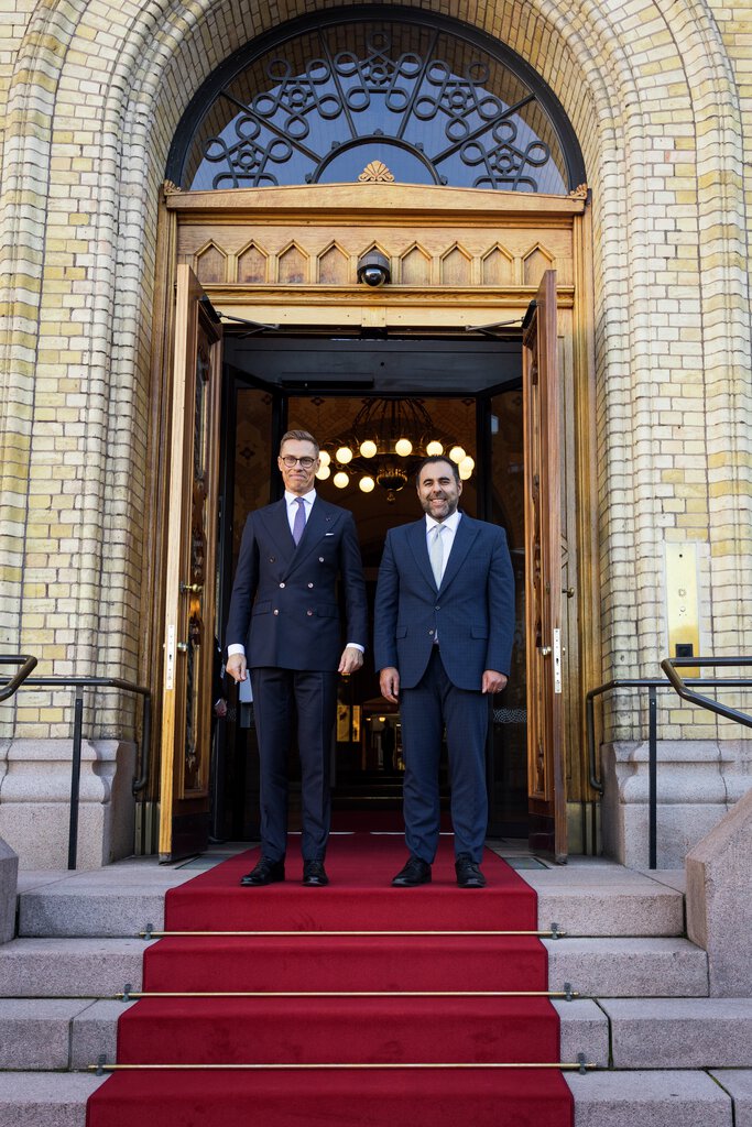 Statsbesøk fra Finland 15. oktober 2024