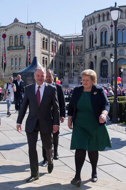 Stortingsbygningen 150 år - jubileumsfest 9. mai 2016