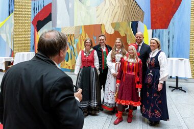 Høytidelig åpning av det 170. storting