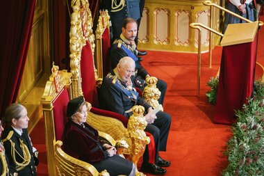 Høytidelig åpning av det 170. storting