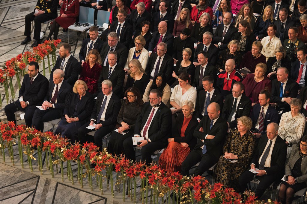 Utdeling av Nobels fredspris 10. desember 2024