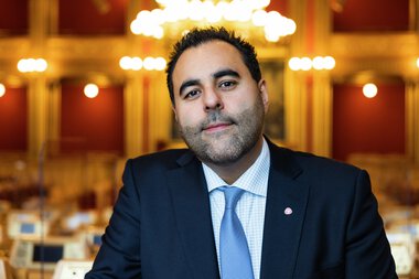 Stortingspresident Masud Gharahkhani