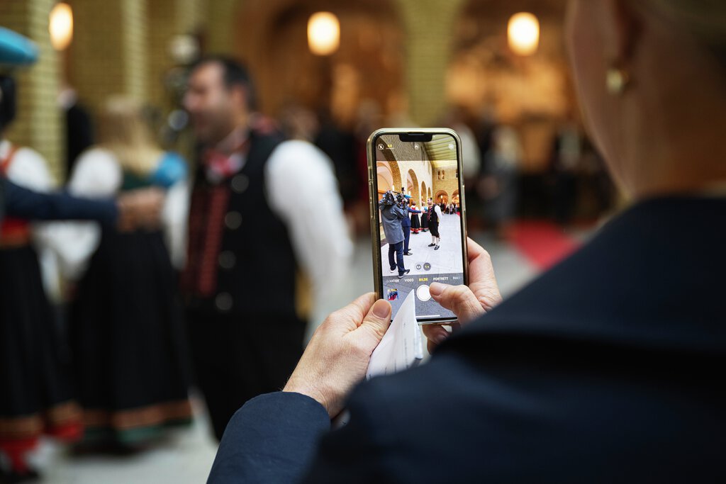 Høytidelig åpning av det 167. storting 3. oktober 2022