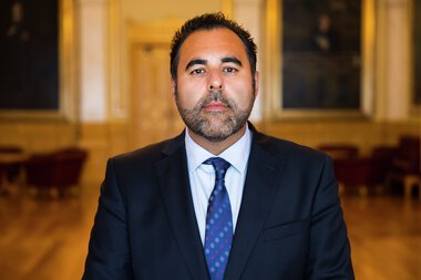 Stortingspresident Masud Gharahkhani