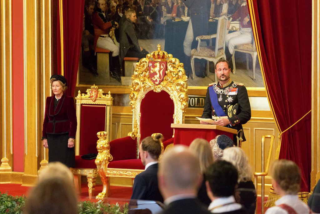 Høytidelig åpning av det 165. storting 2. oktober 2020