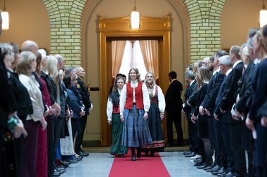 Høytidelig åpning av det 170. storting lørdag den 11. oktober 2025