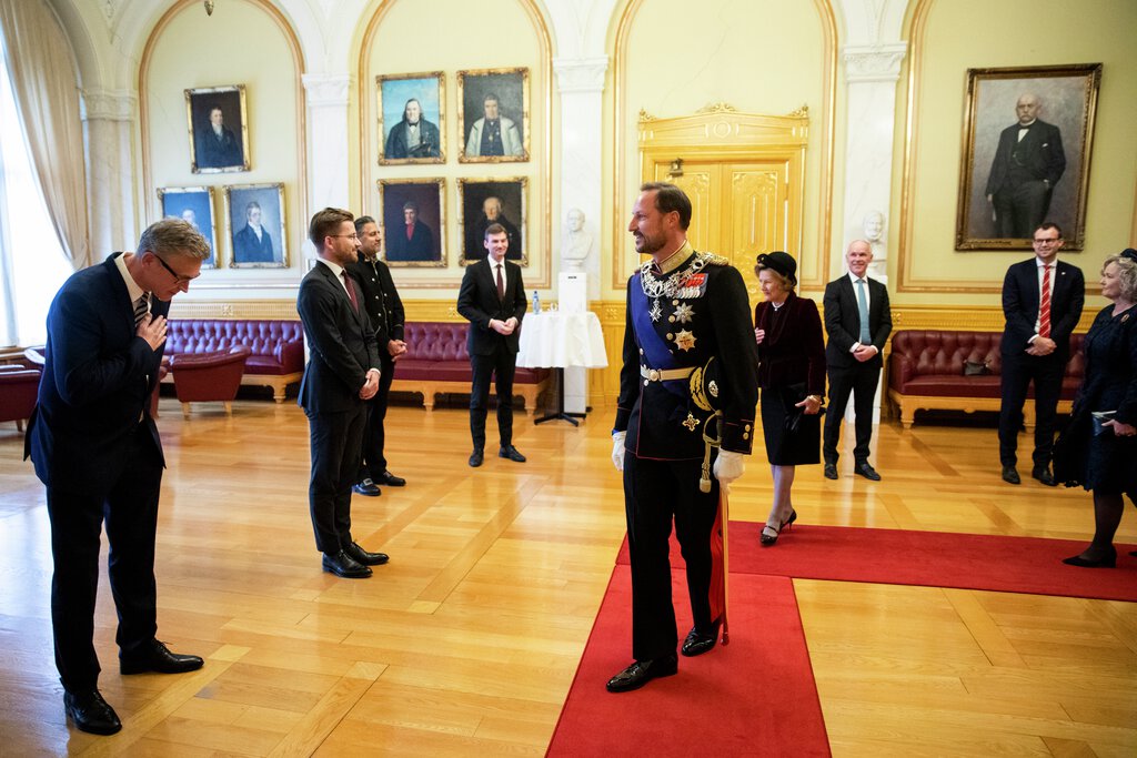 Høytidelig åpning av det 165. storting 2. oktober 2020