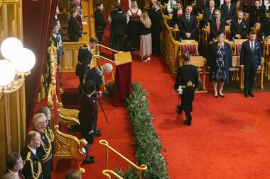 Høytidelig åpning av det 170. storting