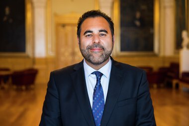 Stortingspresident Masud Gharahkhani