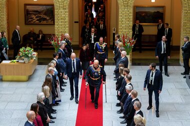 Høytidelig åpning av det 170. storting