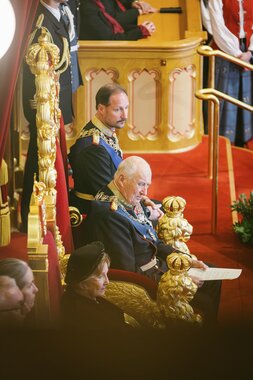 Høytidelig åpning av det 170. storting