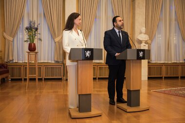 Besøk av Nobels fredsprisvinner 11. desember 2025