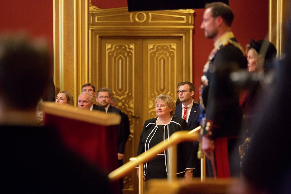 Høytidelig åpning av det 165. storting 2. oktober 2020