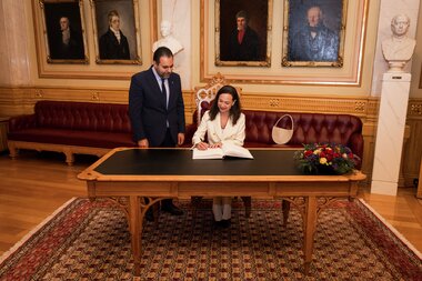 Besøk av Nobels fredsprisvinner 11. desember 2025