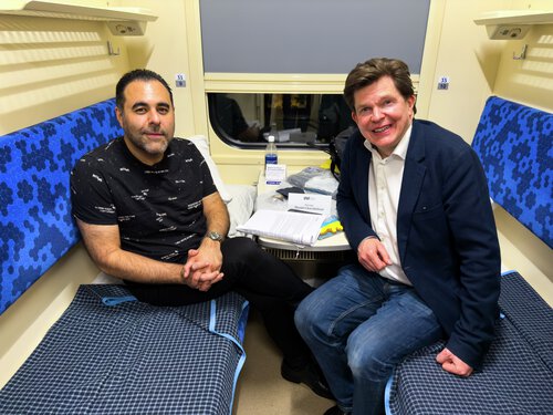 Stortingspresidenten i Ukraina 31. mars 2025