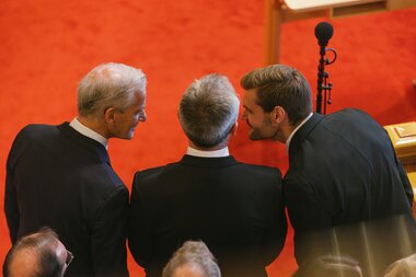 Høytidelig åpning av det 170. storting