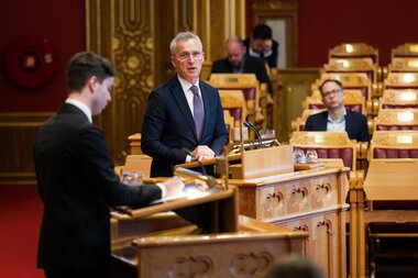 Siste stortingsmøte før jul 22 desember 2025