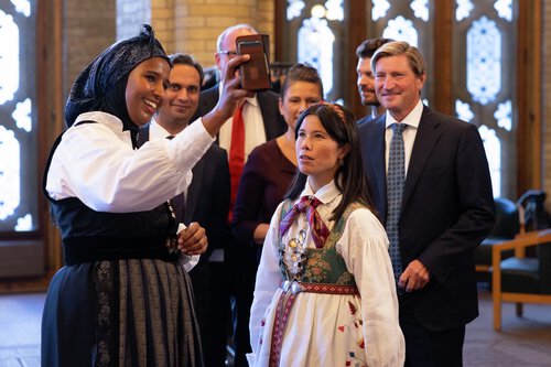 Høytidelig åpning av det 169. storting  2. oktober 2024