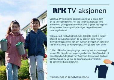 Flyer_TV-aksjonen_Kurdisk