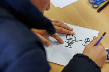  Bilder forteller  på Holtet vgs