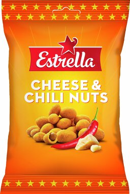 Estrella Cheese & Chilipähkinä 140g