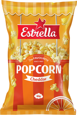 Estrella Cheddar Popcorn 80g Estrella Cheddar Popcorn 80g