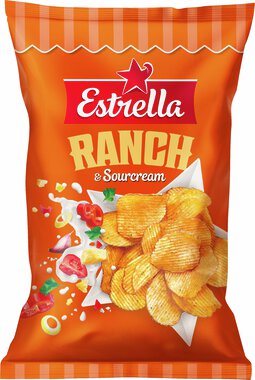 Estrella Ranch & Sourcream 275g Estrella Ranch & Sourcream 275g