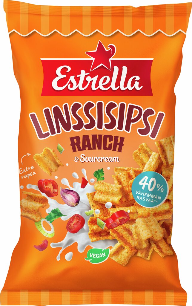 Estrella Linssisipsi Ranch 110g NO CLAIM