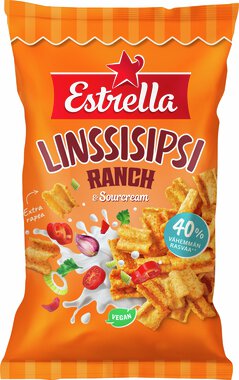 Estrella Linssisipsi Ranch 110g NO CLAIM
