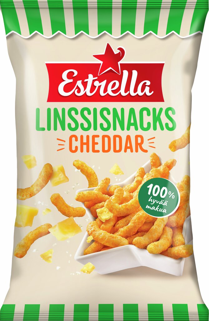Estrella Linssisnacks Cheddar 125g no claim