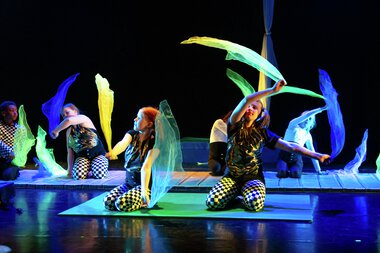 Kulturskolen dans opptreden på Blå Grotte