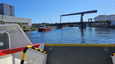 Ferge ved Værstebroa