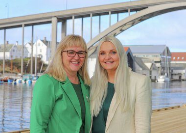 2025, Anne-Nora Oma Dahle og Åslaug Sem-Jacobsen, Telemark, portrett