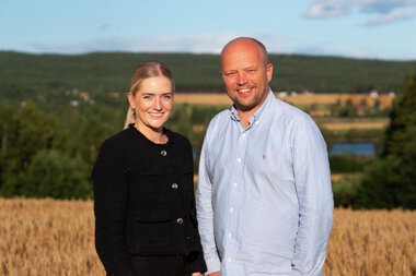 2025 Emilie Enger Mehl og Trygve Slagsvold Vedum, Hedmark