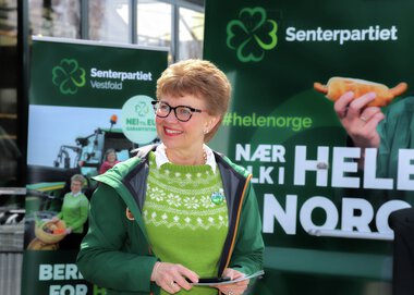 2025, Kathrine Kleveland på stand, Gjennestad; Vestfold