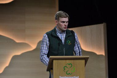 Nils Forren, generaldebatten, landsmøte Senterpartiet, 2025, Haugesund