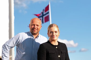 2025 Emilie Enger Mehl og Trygve Slagsvold Vedum, Hedmark