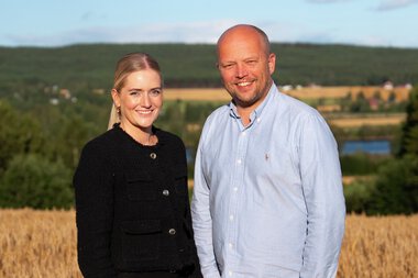 2025 Emilie Enger Mehl og Trygve Slagsvold Vedum, Hedmark