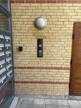 Bticino videoanlæg i koksgrå med chiplæser Bticino videoanlæg i koksgrå med chiplæser