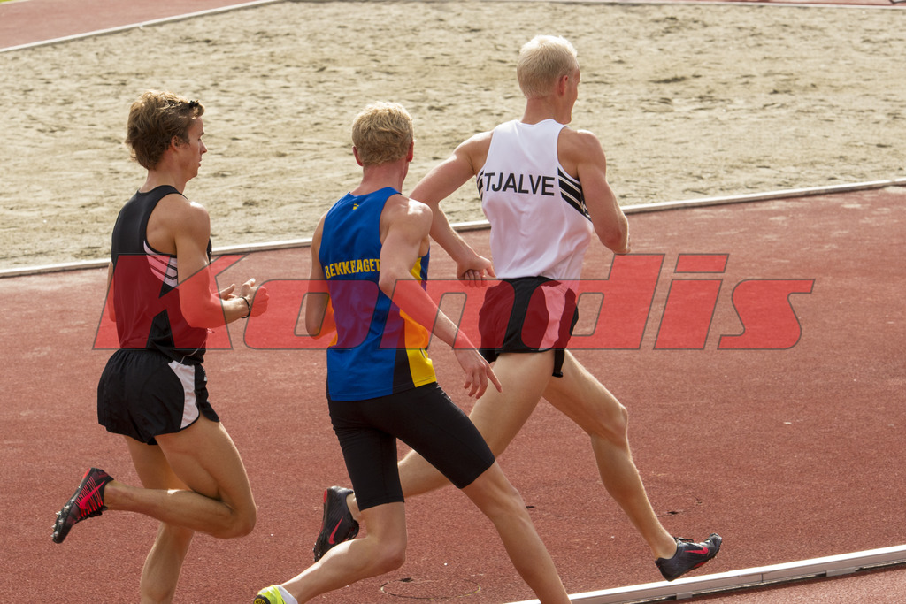 Tjalvelekene 2014 3000m Menn senior