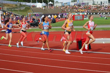 U23-EM Bergen 2025;  Agnese Carcano; Pia Schlattmann; Katarzyna Nowakowska