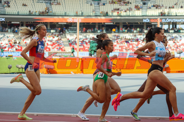 VM Friidrett 2023 Budapest - 1500 meter kvinner forsøksheat -Amalie SÆTEN