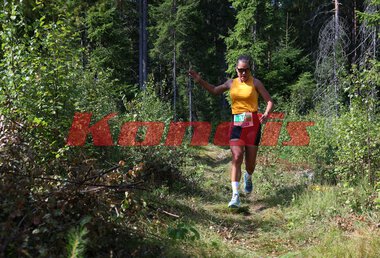 Inese Ruse kom på tredjeplass på maratondistansen under Kongsvinger Maraton 2024