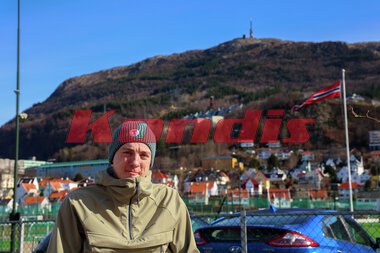 Konrad Åsnes - Fotoshoot ved Høgskulen på Vestlandet