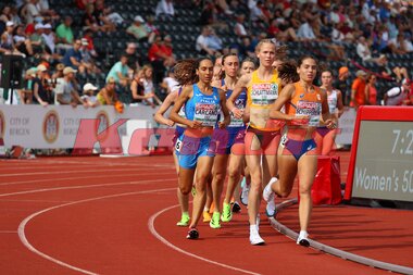 U23-EM Bergen 2025;  Agnese Carcano; Pia Schlattmann; Bieke Schipperen; 