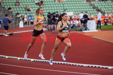 Bislett - Night of Highlights - 1500m kvinner - Trine Hammerstrøm Mjåland
