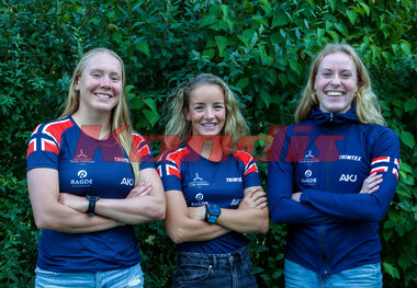 European Championships Triathlon - Solveig Løvseth, Stine Dale, Lotte Miller.